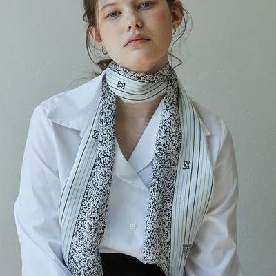 ANA MAISON 2025 Relic Long Petit Silk Scarf [PML-1423]