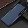 Eco Leather View Case For Samsung S24 Ultra With Flap - Blue