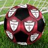 AC Monza Indoor Soccer Ball Colorful All Ages Size 5 Machine Stitched PVC Competition Ready Durable High-Bounce