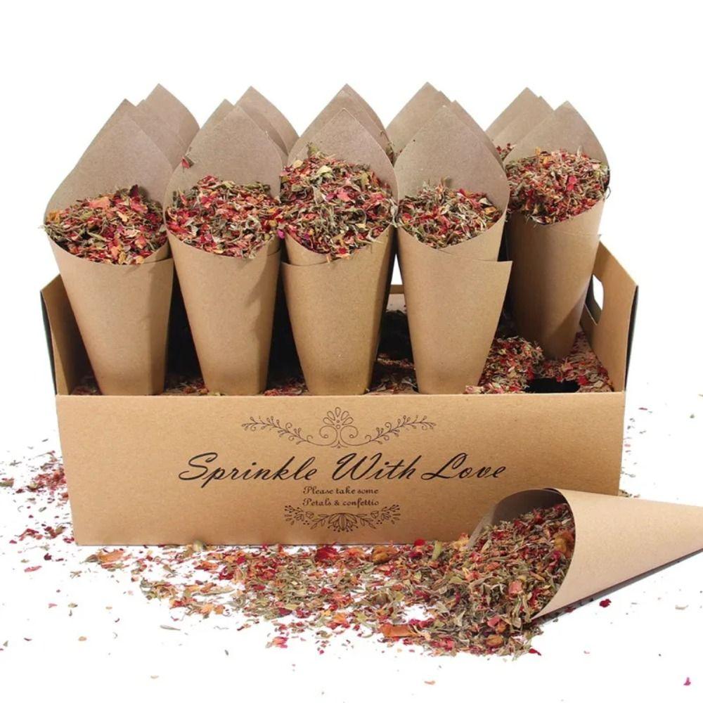 Support Box Confetti Cone Holder Wedding Supplies Stand Box Confetti Cone Tray  Wedding Party