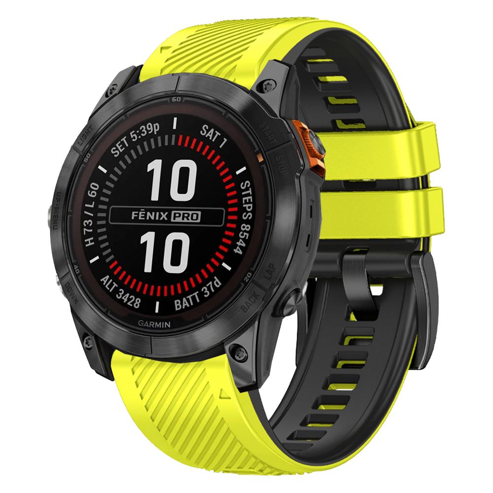 Быстросъемный силиконовый ремешок для часов 22 мм 26 мм для Garmin Fenix E 8 5 5X 6X 7 7X/Epix Pro Gen 2 TACTIX/Mk2 Mk2i G1/MARQ/Enduro 3 2