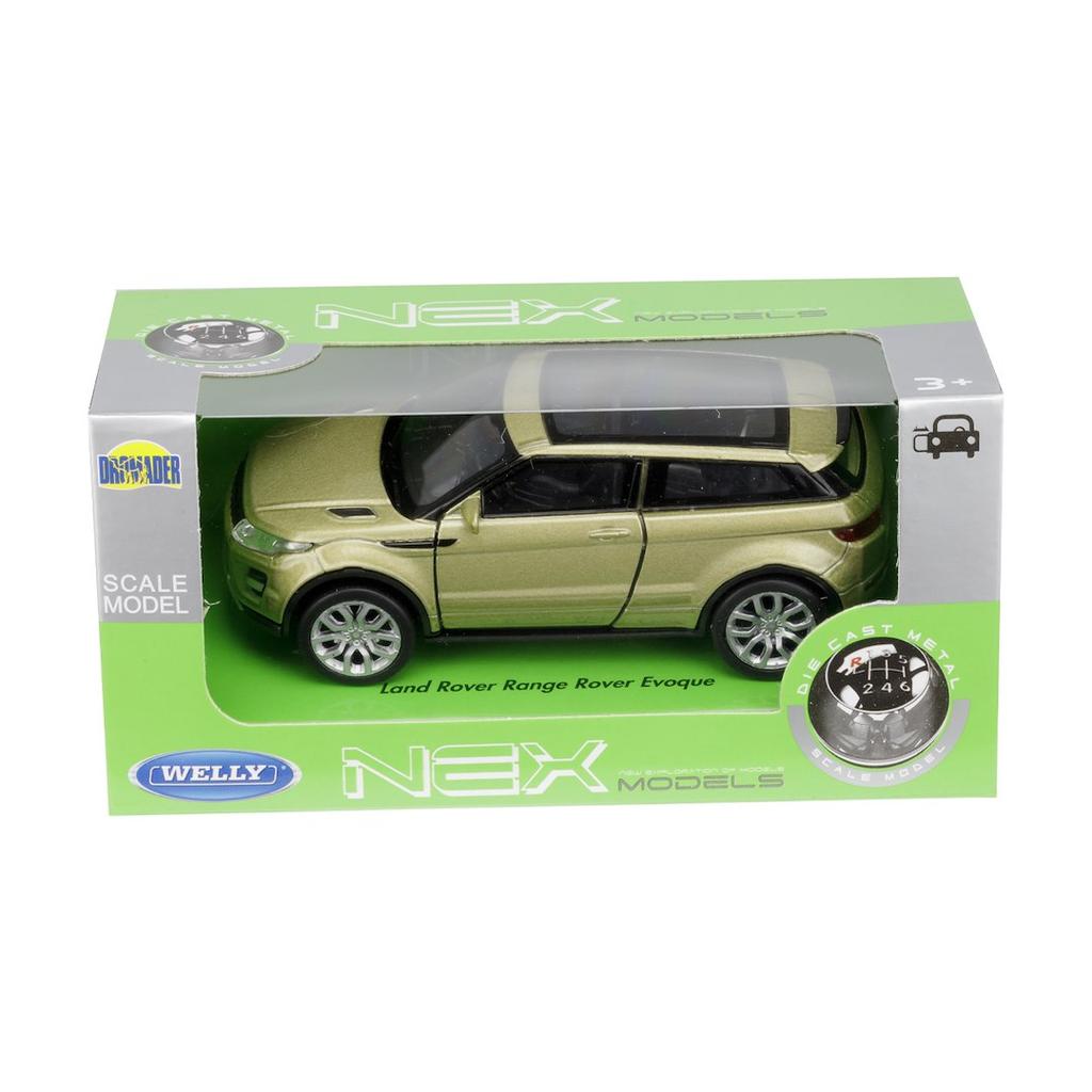 Модель 1:34, Land Rover Range Rover Evoque, золотой