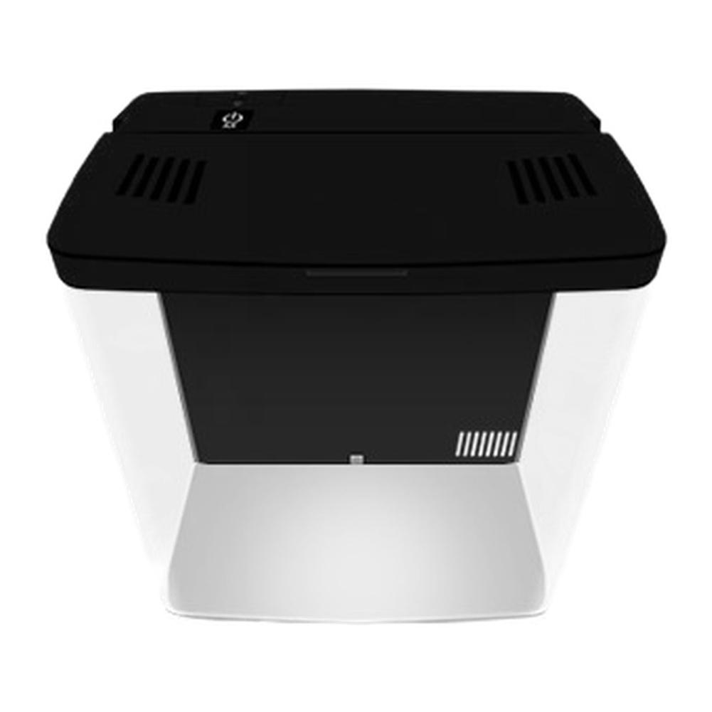 Маленький стартовый набор для аквариума Аквариум для рыбки петушка Настольный акриловый экологичный аквариум со светодиодным фильтром и регулируемой светодиодной подсветкой