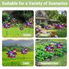 10X Bird Repellent Reflective Windmill Anti Bird Wind Spinner for Garden Orchard