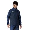 Mizuno Tech Shield Breath Thermo Training Pageant Blue Jacket, Windproof, Stretch, Water-Repellent, Moisture-Wicking, Heat-Generating, 32MCB530,