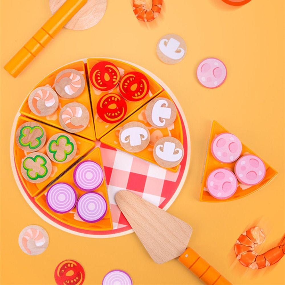 Simulation Dramatic Food Pizza Toys Interactive Cookie Play Food Set  Play Food Set