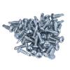 50PCS Round Head Drill Screw Set Carbon Steel Galvanized Self Drilling Screws 4.2x13mm Cross