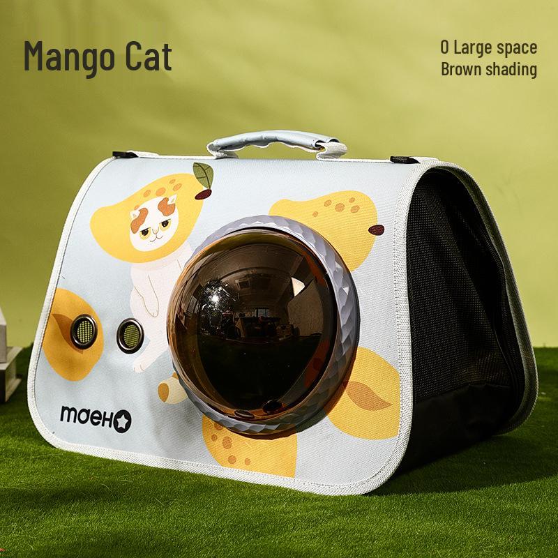Портативный рюкзак для кошек с прозрачным куполом для путешествий