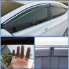 Window Visor for Porsche Macan 2014~2024 Car Side Sun Rain Guard Deflector Awnings Shelters Vent Smoke Cover Exterior Accessorie