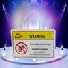 Machine Safety Warning Sign - Do Not Open Door
