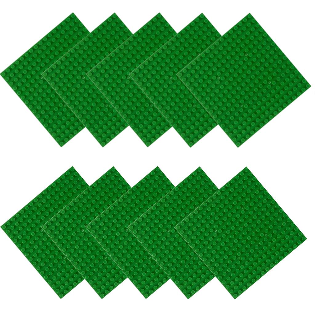 Пластина-основа 16x16, 10 шт. Совместима с основными брендами. Игровая платформа для детского творчества, аксессуары