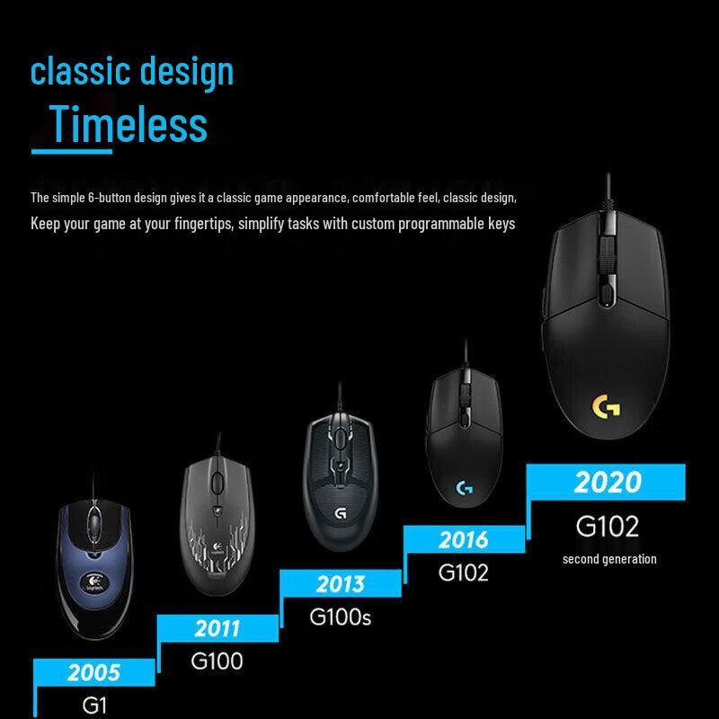 Logitech Игровая мышь G102 LIGHTSYNC