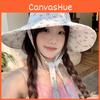 Summer Versatile Fisherman Hat For Women With Wide Brim Protective Sun Features