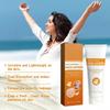 Facial sweat-absorbing lotion gently cleanses facial skin, refreshing
