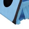 Hamster Hideout Tent Rabbit Rat Tunnel House Small Animal Tube Toy Warm Nest Habitat Blue