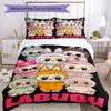 Labubu Bed Linen Set Design for Guest Room Machine Washable Perfect Gift for Friends Family