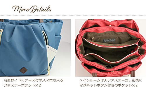 Красивая многофункциональная сумка-тоут из нейлона [Pragma], легкая, сумка… (черный)