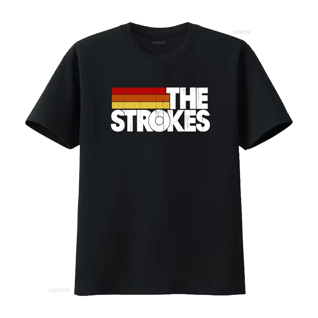 Vintage The Strokes Rock Concert Tour T Shirt 100 Cotton Men's S 5XL Slightly graphic designer