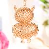 Милый Брелок-брелок со Стразами в виде Совы для Женщин Девочек Искусственный Хрусталь Животное Брелок-брелок для Сумок Сумки Рюкзака