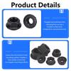 5/10/25/50/100pcs Hex Flange Nuts M3 M4 M5 M6 M8 M10 Black and White Zinc Plated Carbon Steel Metric Hex Nuts