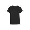 Run Favorites Velocity Tee Solid Color Casual Breathable Round Neck Short Sleeve T-Shirt Women Tops Black 525463-01