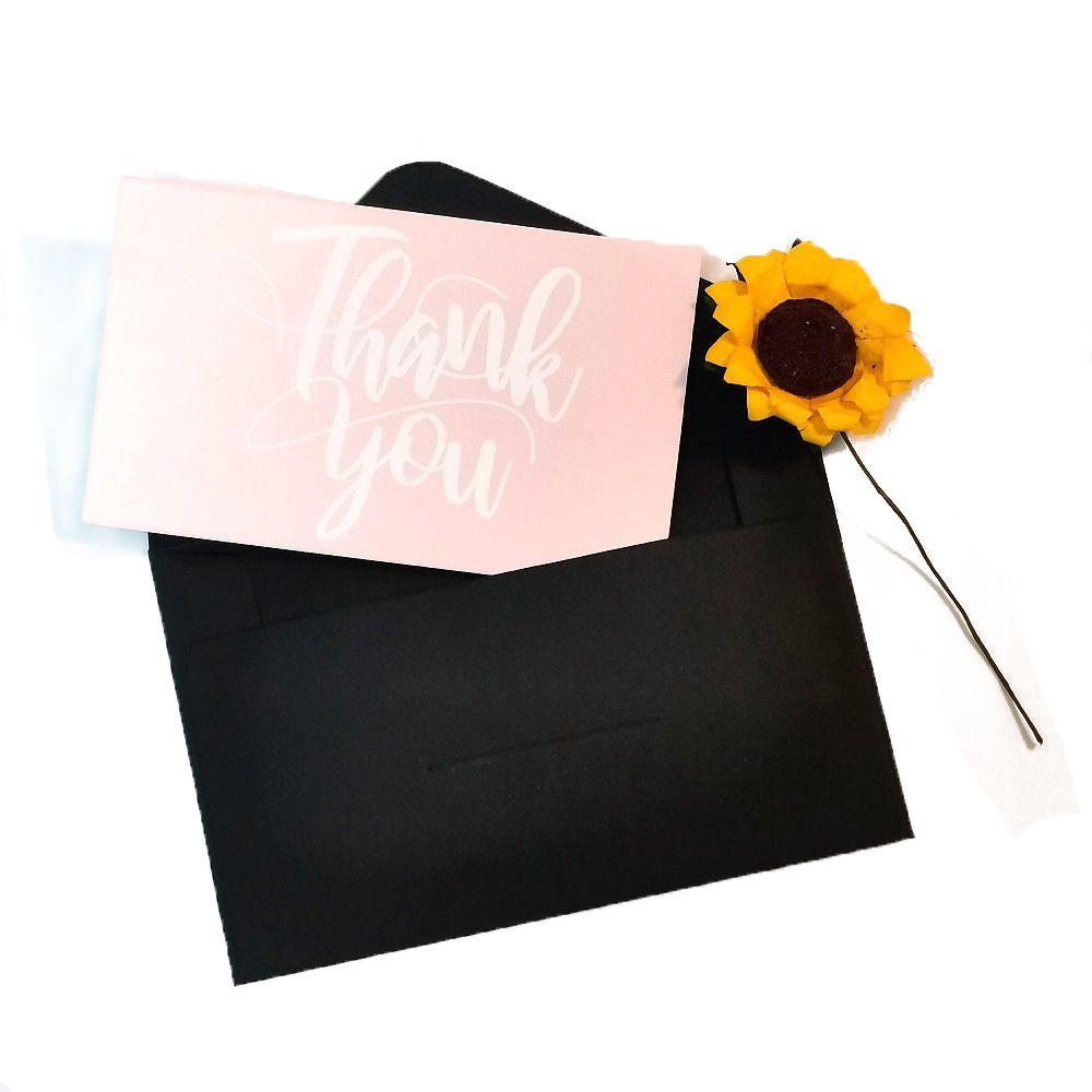 Thank You Cards Greenery Leaves For Supporting My Small Business Greeting Appreciation Cardstock