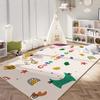  Cute Abstract Animal Carpet Living Room Sofa Bedroom Bedside Entrance Door Floor Mat Non-slip Home Decor Color Child Rug