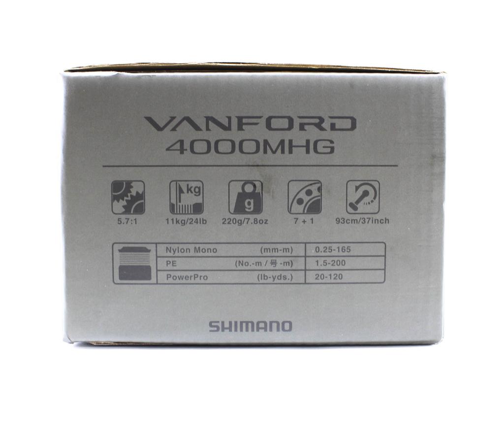 SHIMANO Катушка спиннинговая Vanford 4000MHG VF4000MHGA 2024 (7120)
