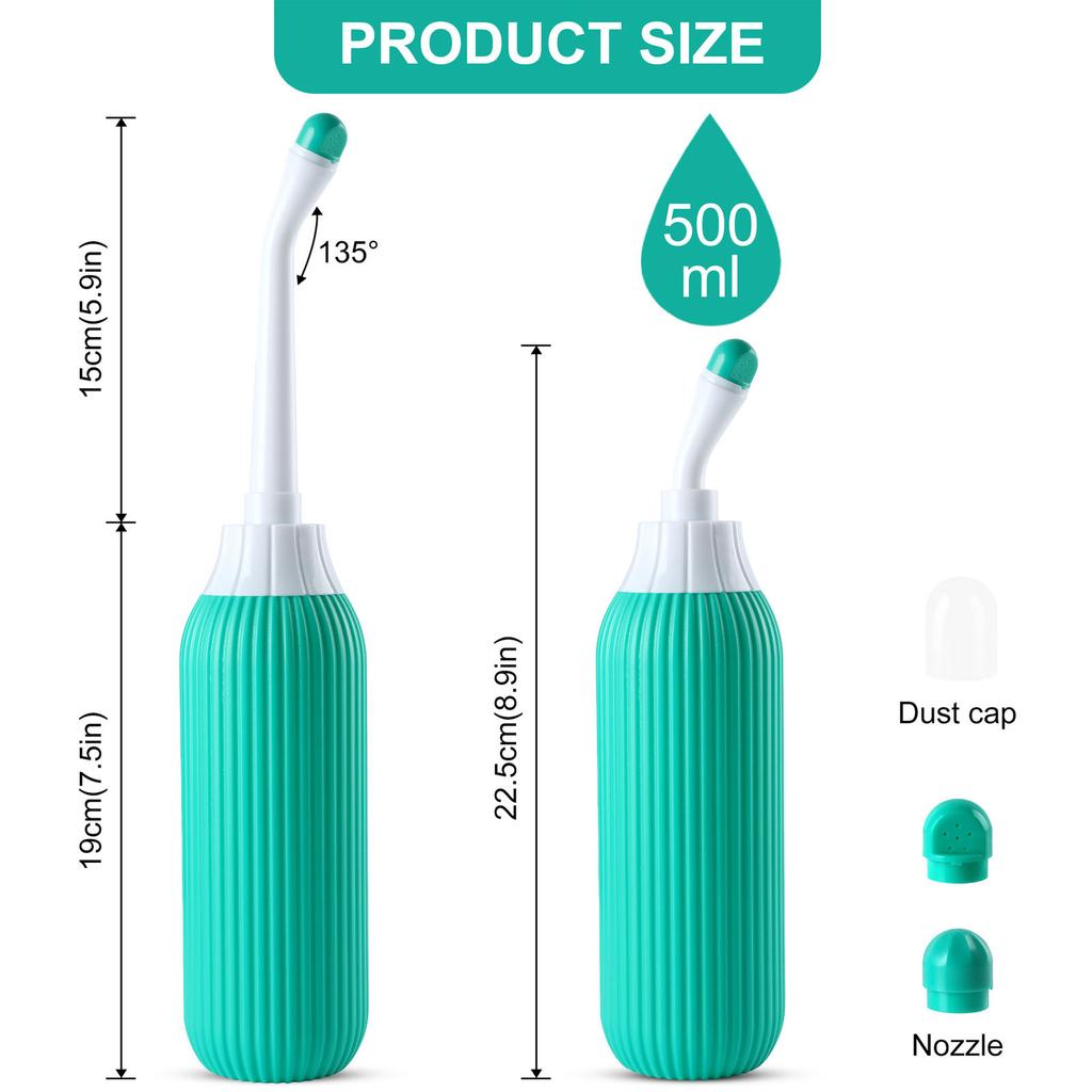 500 мл портативный биде-спрей ручной дорожный биде для беременных женщин очищающая вода для младенцев бутылка для душа для мам