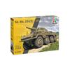 Italeri 135 WW2 German 8-wheel Heavy Armored Vehicle Sd.Kfz.2343 Short Barrel 7.5cm Gun Mounted Plastic Model IT6756