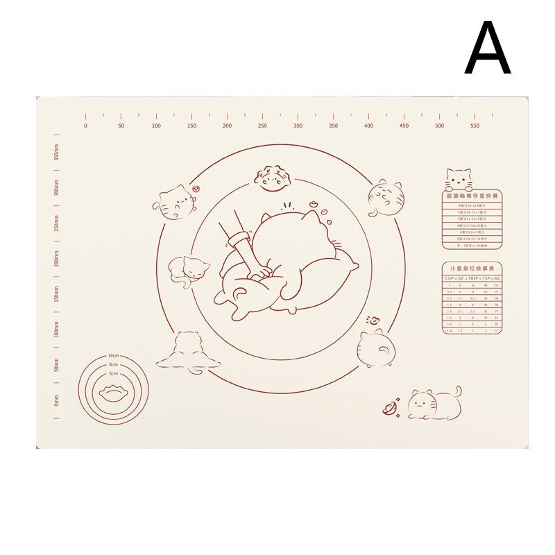 70*50 см силиконовый коврик для замешивания теста антипригарный коврик для выпечки противень для замешивания теста на кухне раскатывание теста для пиццы противень для приготовления пищи