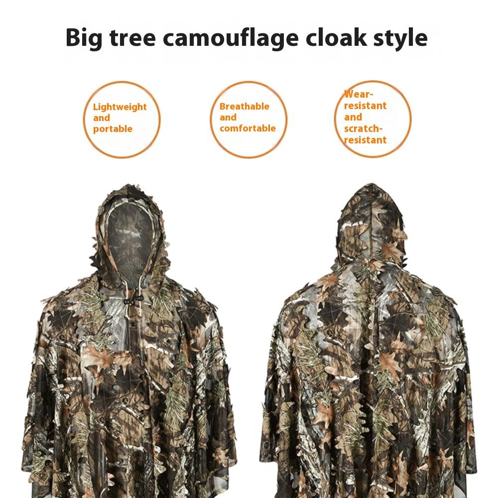 Охотничий камуфляж Big Tree 2.0 Bionic Camouflage Cloak Camouflage Outdoor Photography Birding CS Game Tactical Suit
