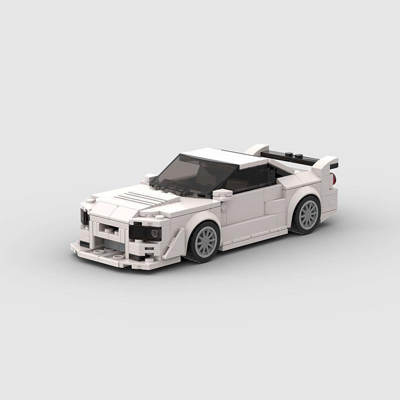 MOC Технический Автомобиль Городская Скоростная Машина Vetro Авто Ралли Строительные Блоки Кирпичики Украшение Креативные Игрушки Для Детей Взрослых Подарок на День Рождения