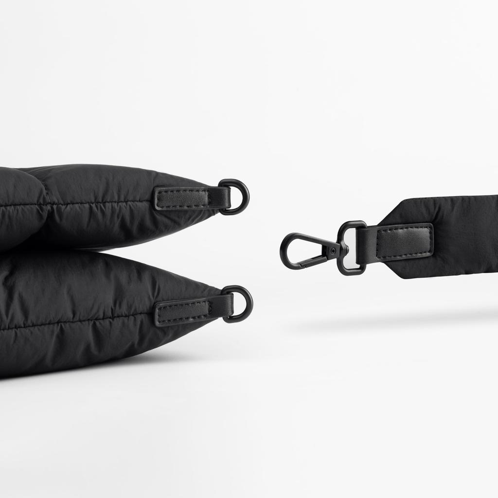 Comfyable Puffy Laptop Sleeve 13 Inch 14 Inch, Quilted Puffer Pillow Case with Strap Compatible for MacBook Air 13‘’ M4 2025 2024, MacBook Pro 13 Inch