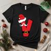 Santa Alphabet Womens TShirt Personalised Santa Family Christmas Leisure Streetwear Fashion Tees Brand Tshirt Y2k Tops Tshirt
