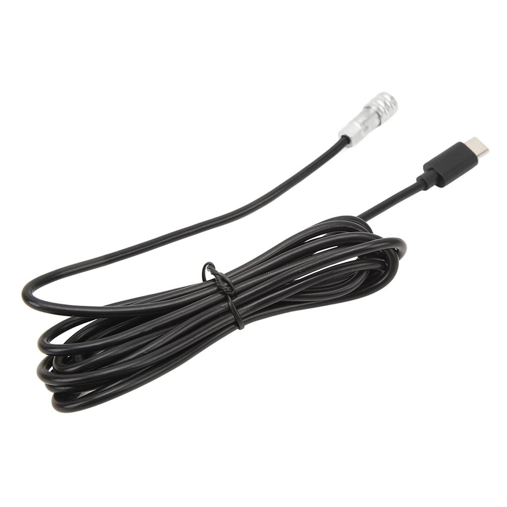 Тип C для BMPCC 4K 6K 2-контактный кабель с поддержкой быстрой зарядки PD USB C Кабель питания для Blackmagic