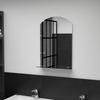 Wall Mirror with Shelf 40*60 cm Tempered Glass
