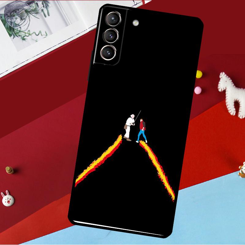 Назад в будущее Чехол для Samsung Galaxy S25 S24 S21 S22 S20 Ultra S9 S10 Plus S23 FE S24 FE Чехол для телефона