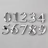 Plated House Door Plaque Address Number Digit Figure Plate Sign Hotel Home Decor