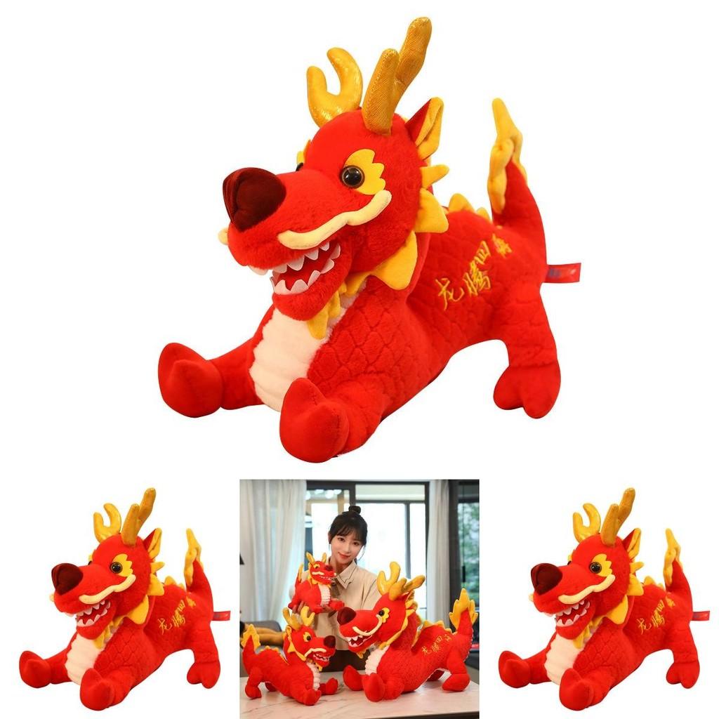 Chinese Dragon Soft Toy With Lightweight Plush Material For Home Decor And Collecting