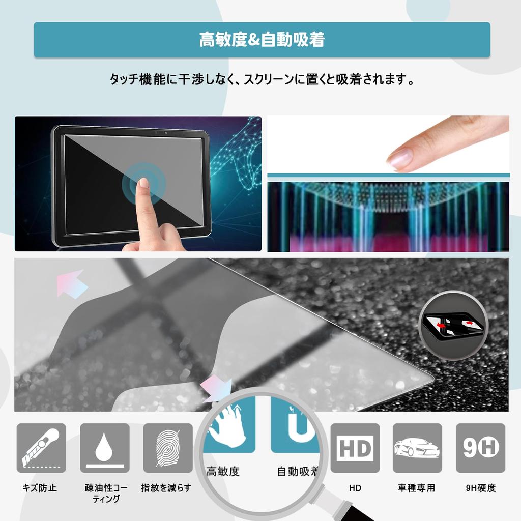 [CDEFG] 2022 New Panasonic CN-G1500VD Car Navigation Protective Film Panasonic Gorilla 7-inch Display Audio