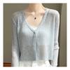 Navava Long Sleeve Knit Cardigan Pastel Nk2077