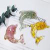 Creative Artificial Fish Turtle Dolphin Jewelry Beautiful Koi Fish Turtle Dolphin Natural Crystal Fish Table Car Home Decoration Gift for Friends