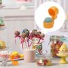 Plastic Round Cake Pop Mold Cake Pop Mold Disk Shape Non-stick Doughnut Muffin Cups Cake Baking Tools for Kitchen Supplies