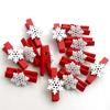 25Pcs Clips Mini Multifunction Wood Christmas Decor Clip for Cards
