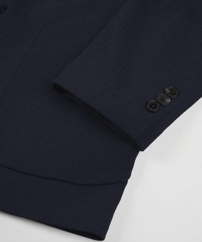 Birbante Comfort Stretch Setup Blazer Jacket - Dark Navy