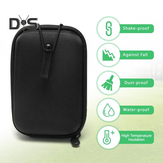 Твердый чехол для дальномера Golf, защитная сумка EVA для дальномера Golf, универсальный футляр для переноски большинства дальномеров