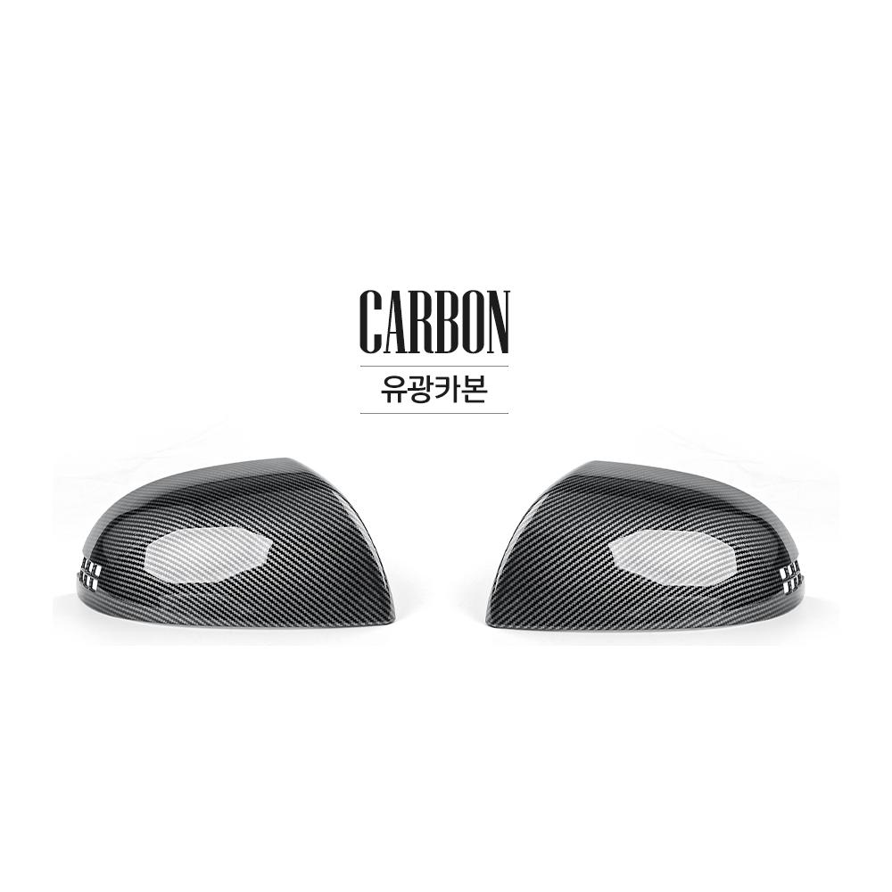 For Hyundai IONIQ 6 2024 2025 LHD RHD Car Texture Rearview Mirror Cover Trim Exterior Car Modification Accessories