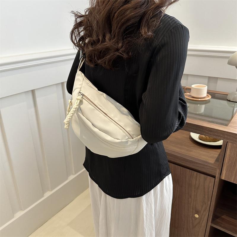 Casual Simple Shoulder Bag Crossbody Breast Bag Casual Bag Women'S Spring Trend Sports Fanny Pack