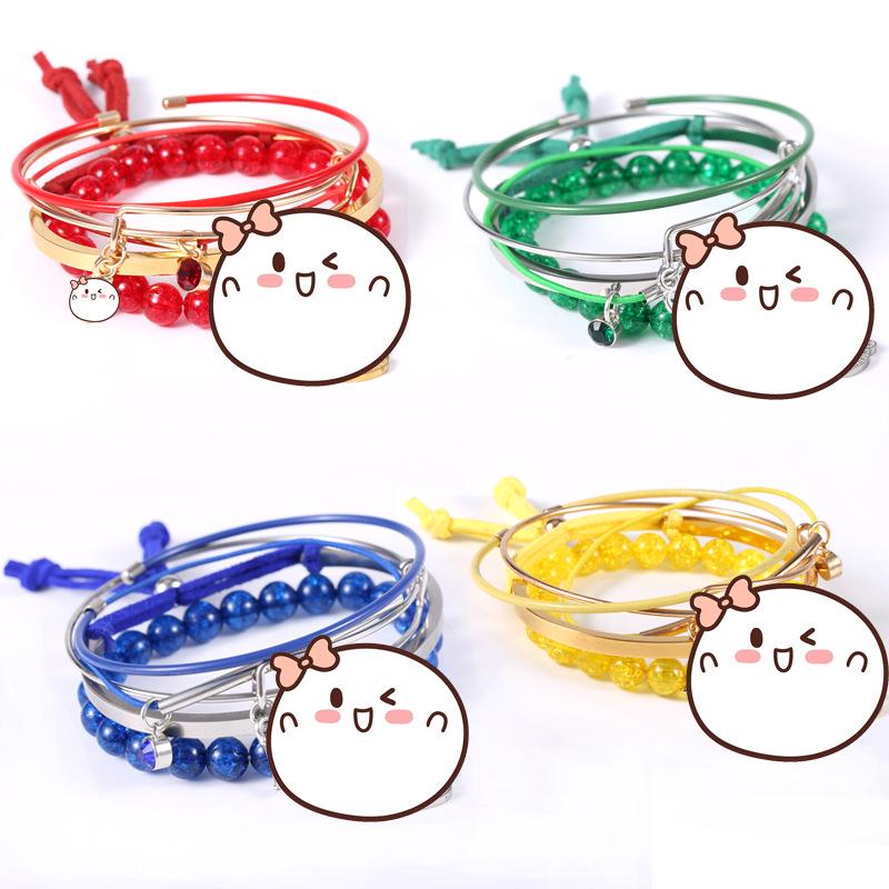 Набор браслетов Гарри Поттер Гриффиндор: Браслет из нержавеющей стали для пар - Идеальный подарок на Рождество или День рождения